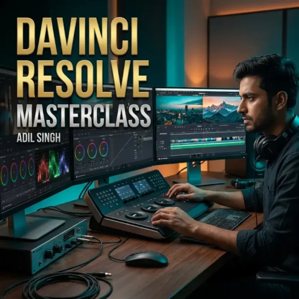 Adil Singh Davinci Resolve Video Editing Masterclass
