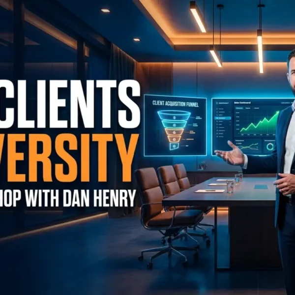 Dan Henry Get Clients University Monthly Live Workshop