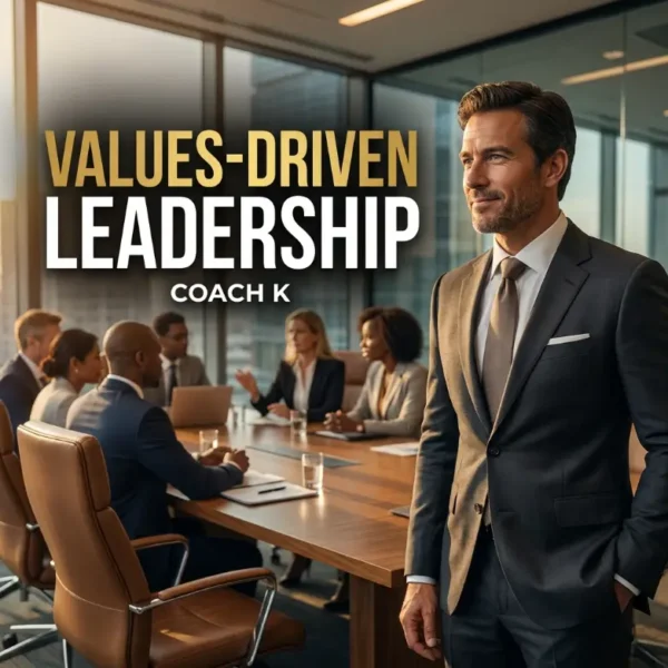 Coach K Teaches Values-Driven Leadership