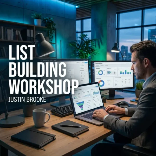 Justin Brooke - List Building Workshop