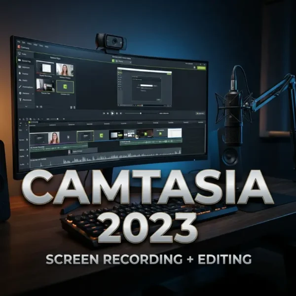 TechSmith Camtasia 2023 (Pre-Activated)