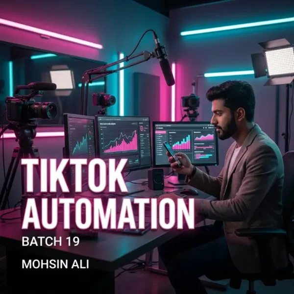 TikTok Automation Batch 19 By Mohsin Ali