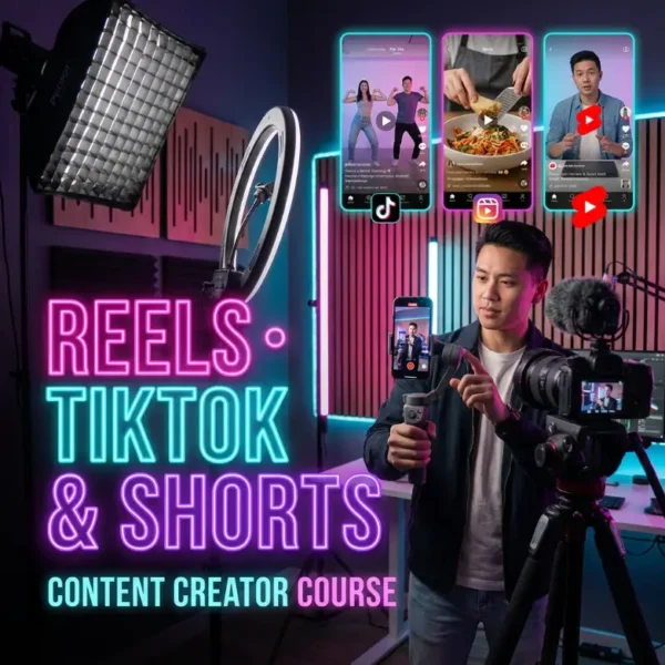 The Reels, Tik tok, & Shorts Course by ContentCreator