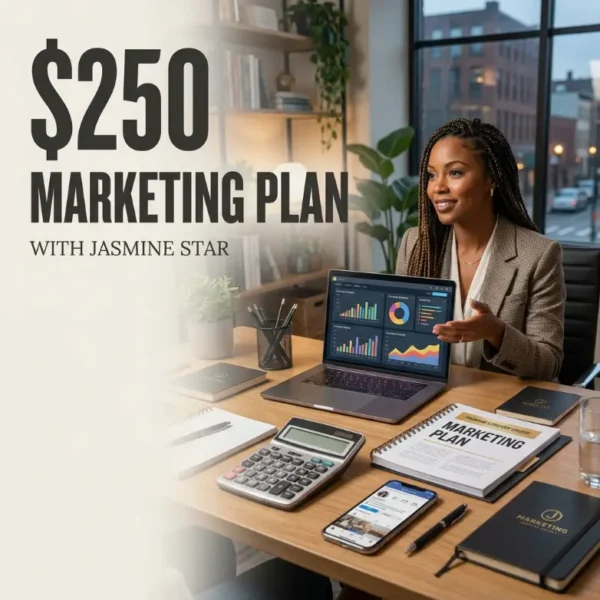 The 250$ Marketing Plan with Jasmine Star_