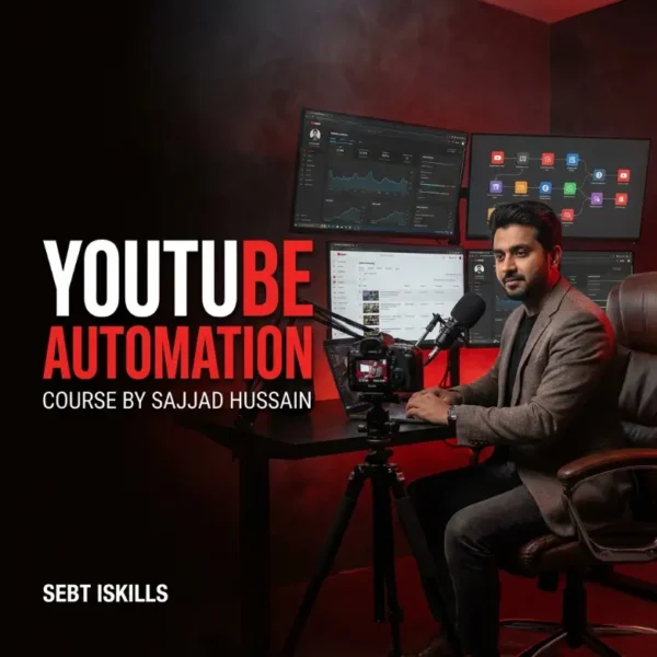 YouTube Automation Course By Sajjad Hussain SEBT ISkills_