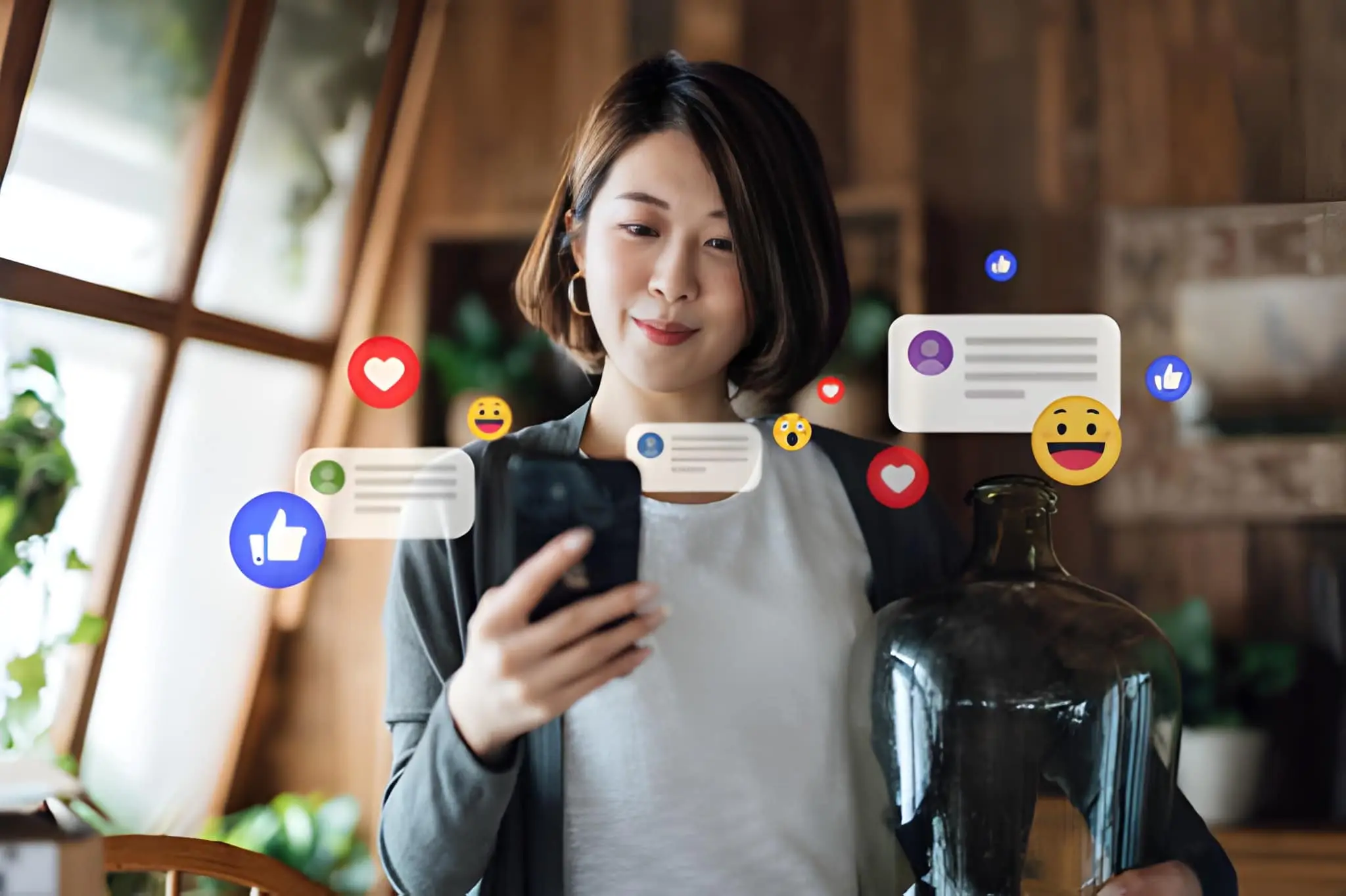 Social media content creation